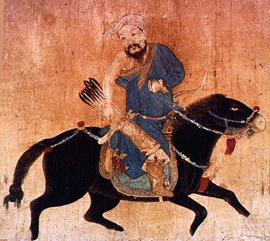 Mongol Bow Illustration