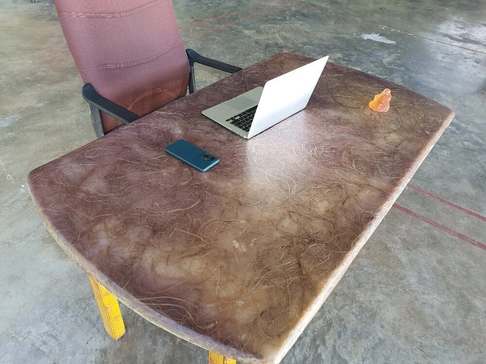 Natural Fiber Table